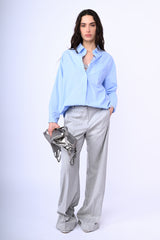 Camicia over con tasca