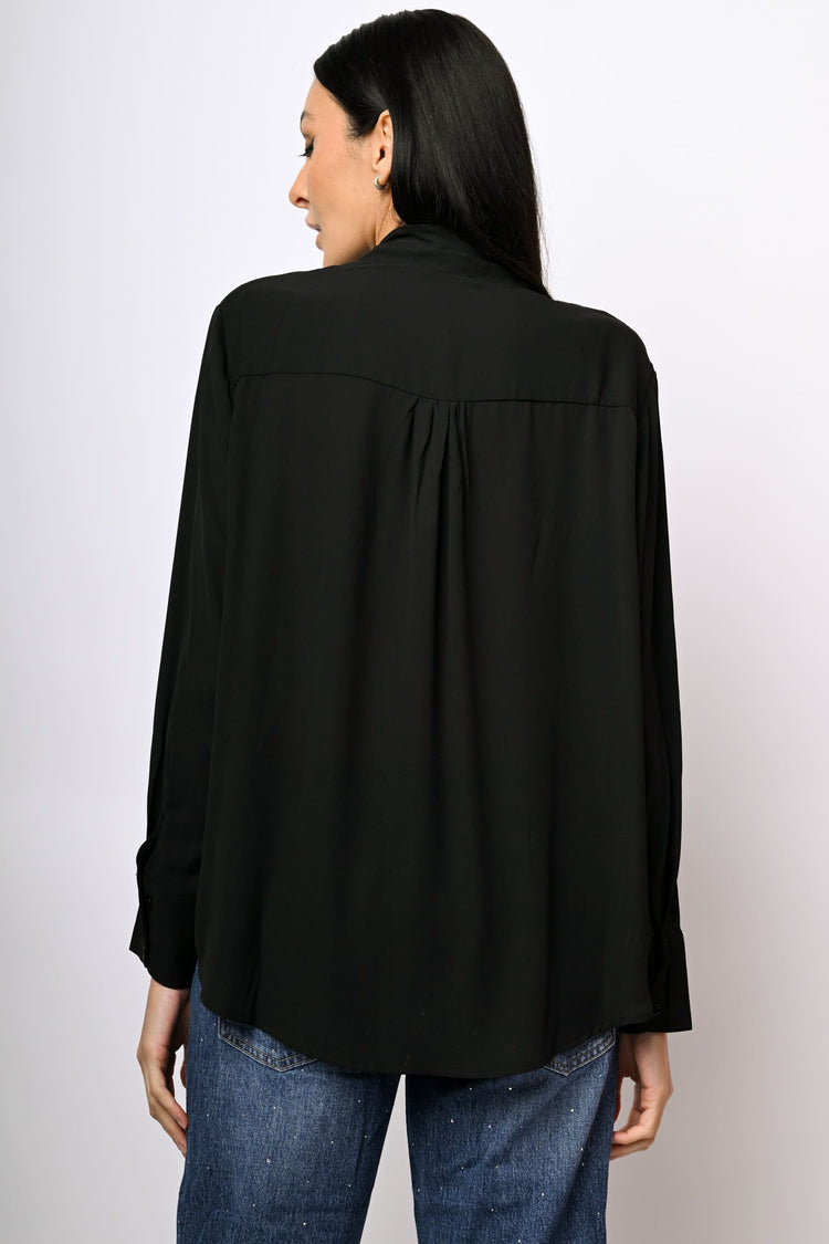 Camicia con fiocco