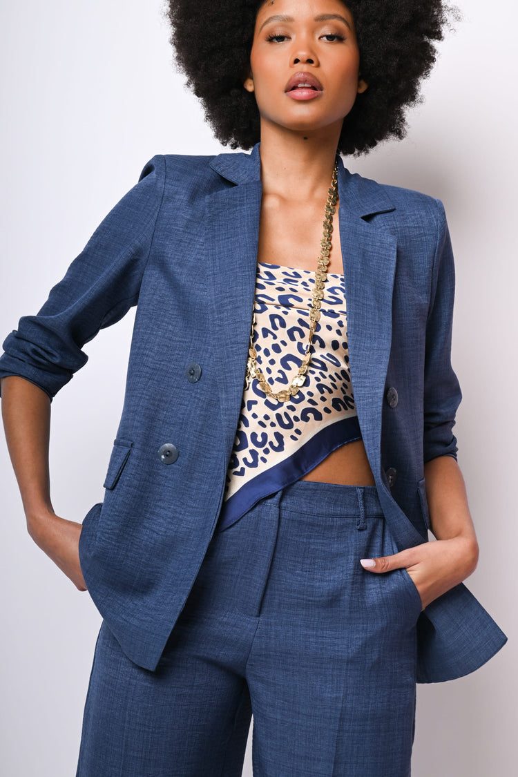 Blazer aperto doppiopetto