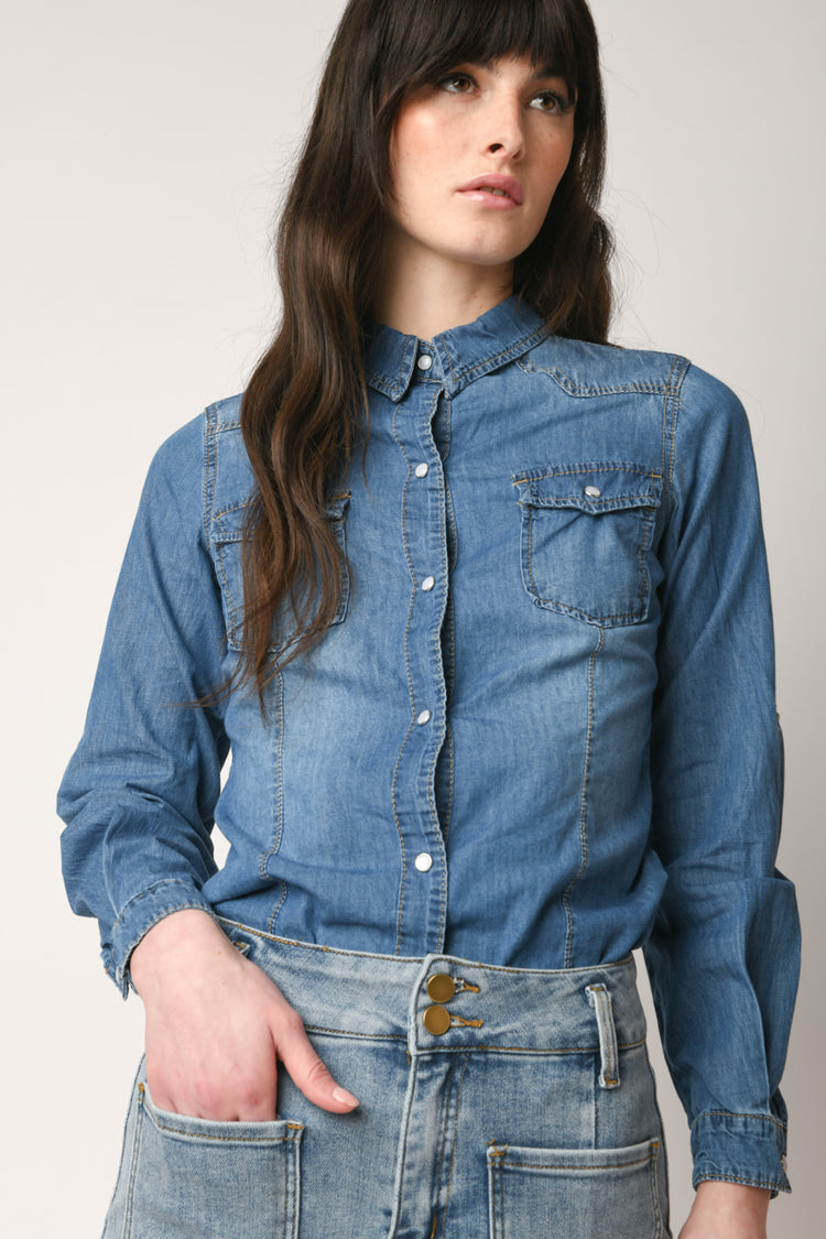 Camicia in denim