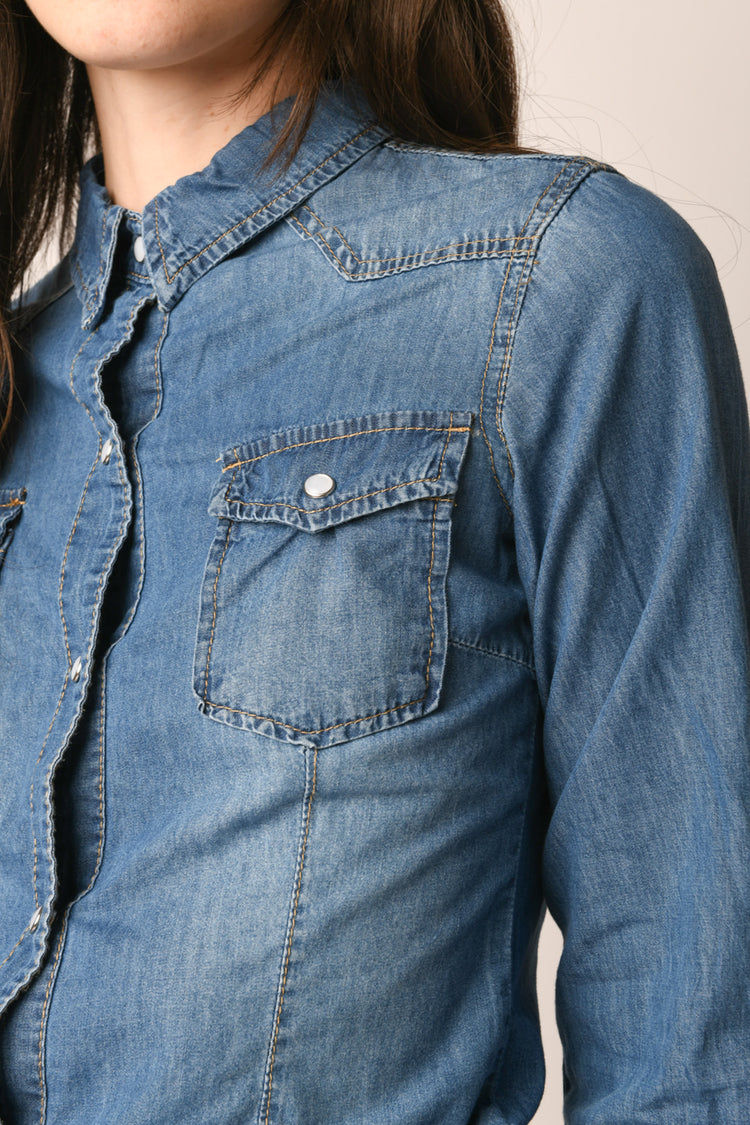 Camicia in denim