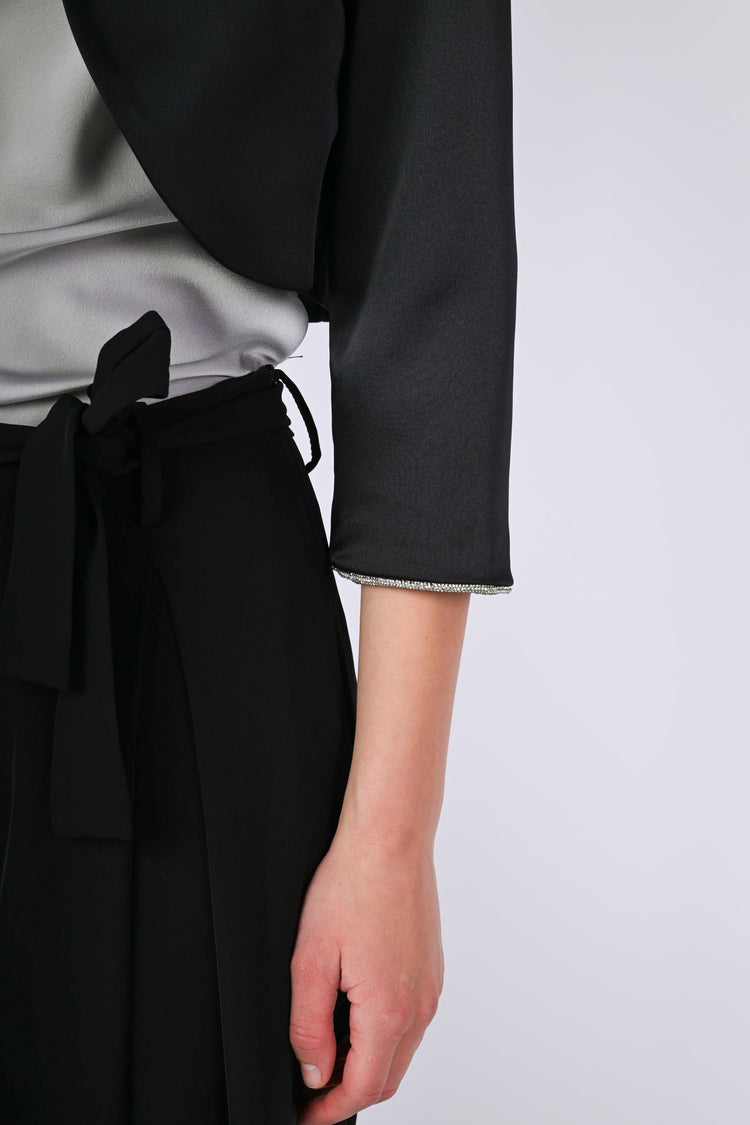 Bolero in raso