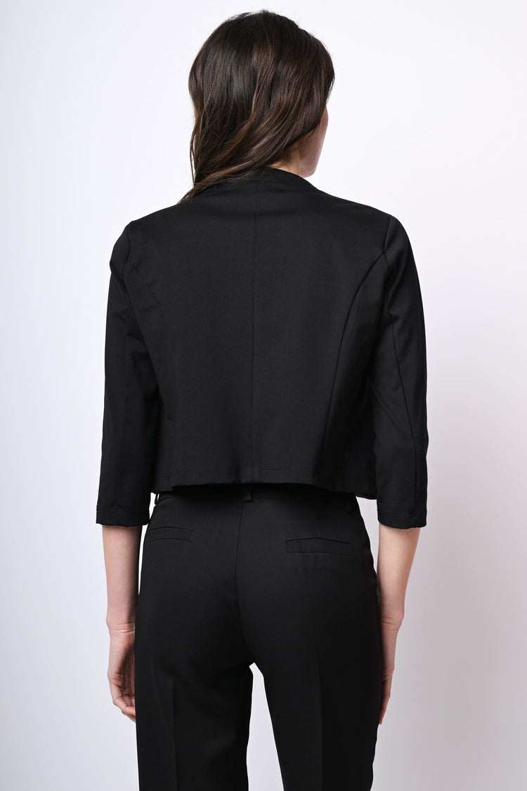 Bolero con spilla a rosa 3D