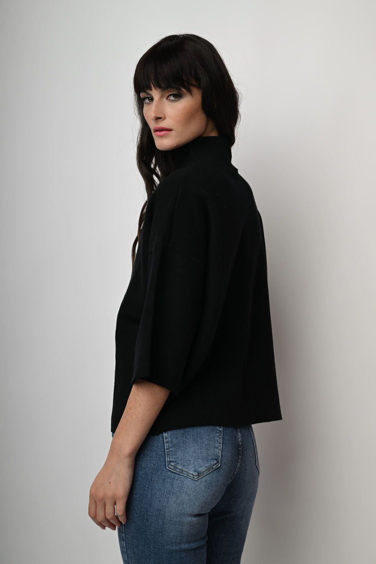 Lupetto oversize misto viscosa