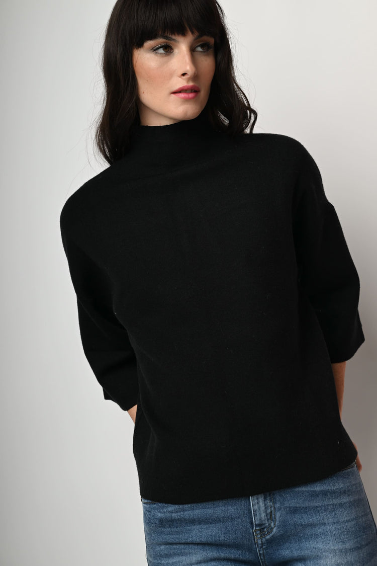 Lupetto oversize misto viscosa
