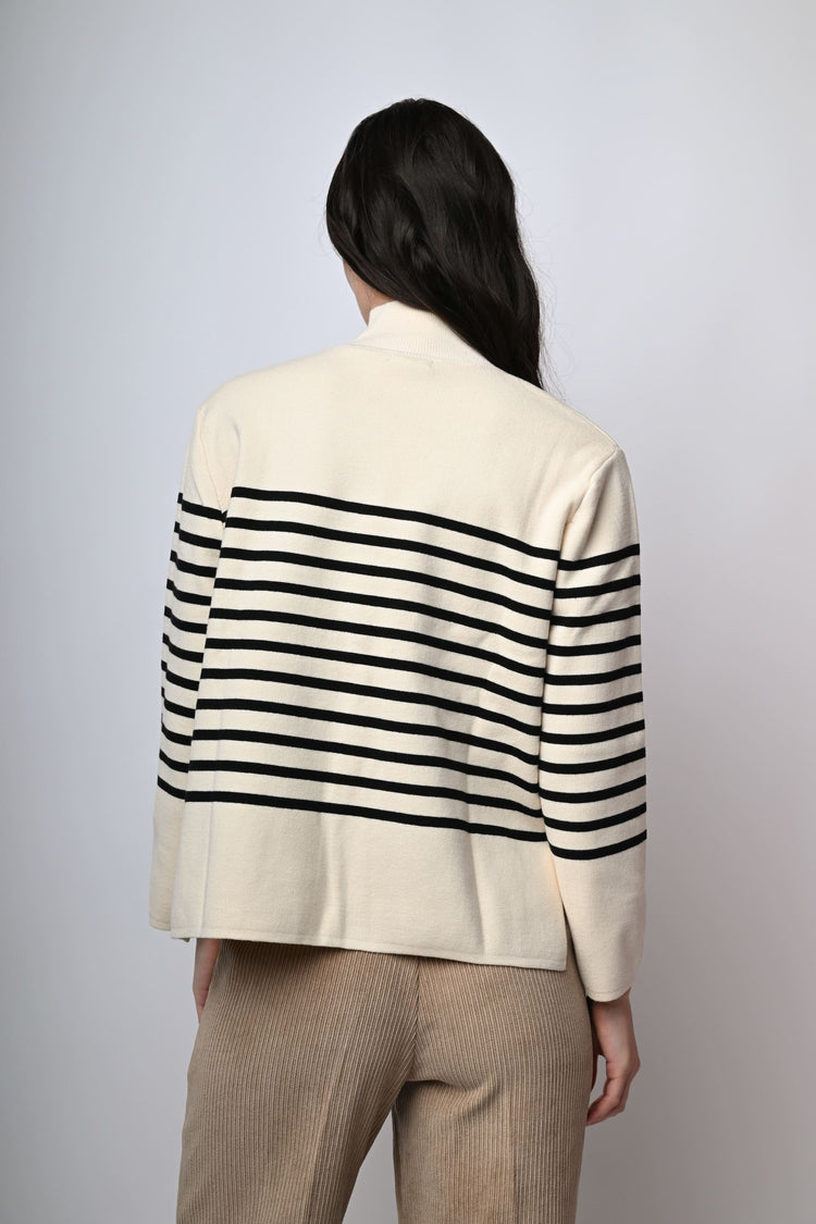 Lupetto oversize a righe