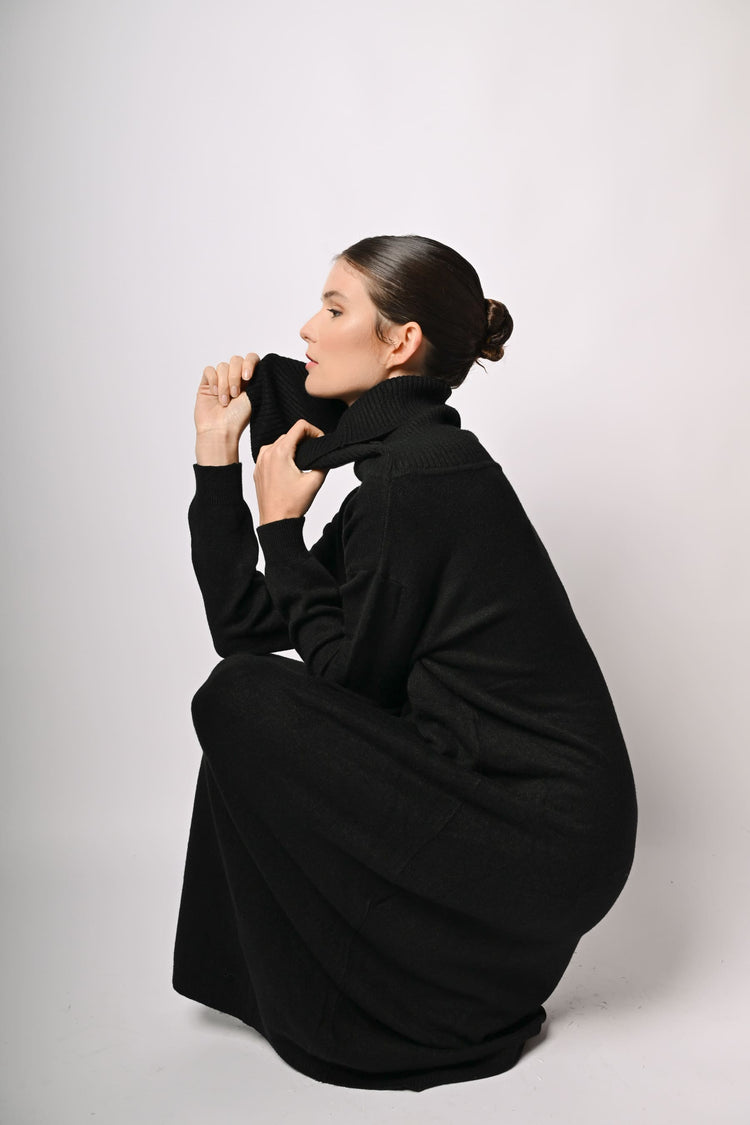 Abito oversize in maglia