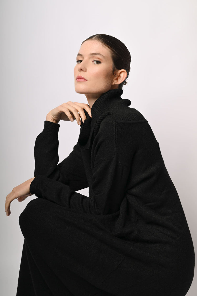 Abito oversize in maglia