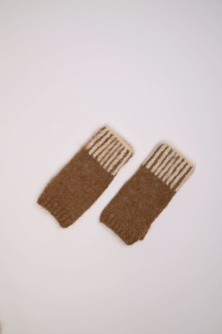 Set berretto + guanti in maglia