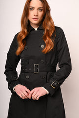 Trench basic doppiopetto con cintura