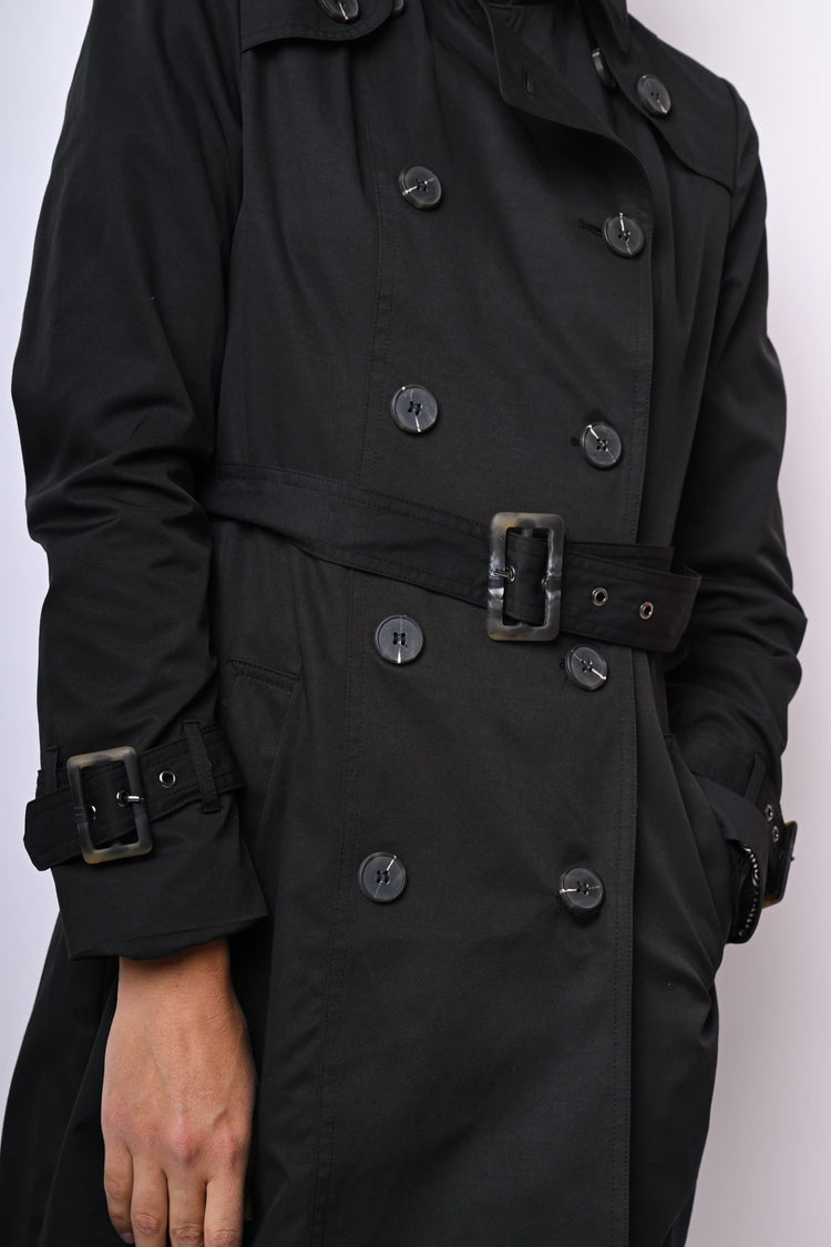 Trench corto doppiopetto