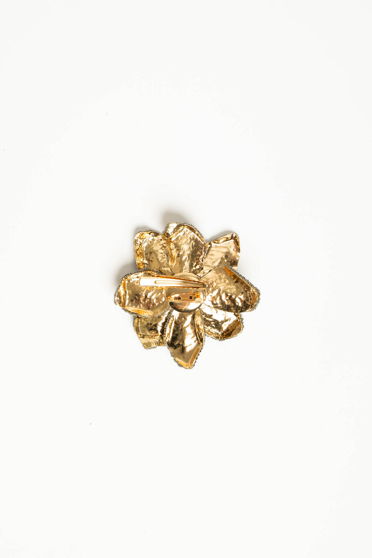 Spilla strass fiore