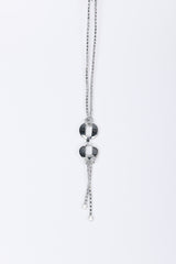 Collana con pendenti a cerchio