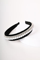 Set di due cerchietti con strass