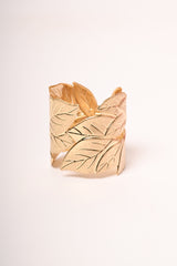 Bracciale rigido foliage