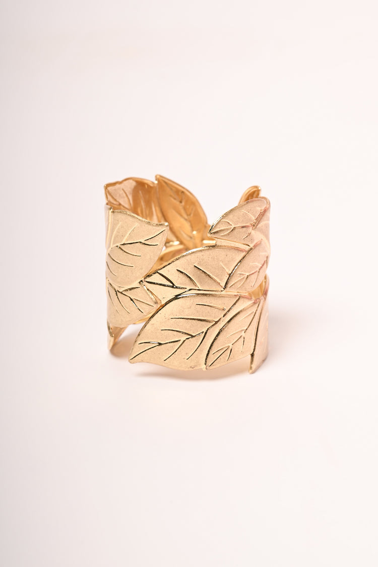 Bracciale rigido foliage