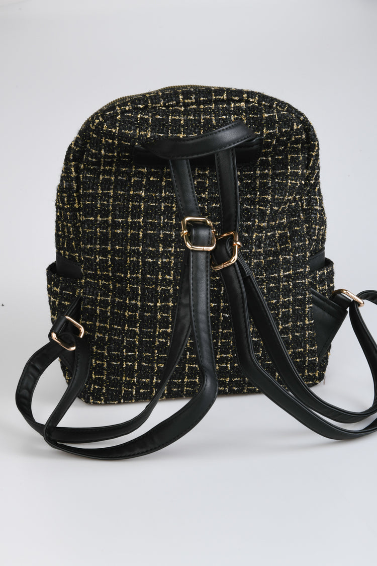 Zaino in tweed