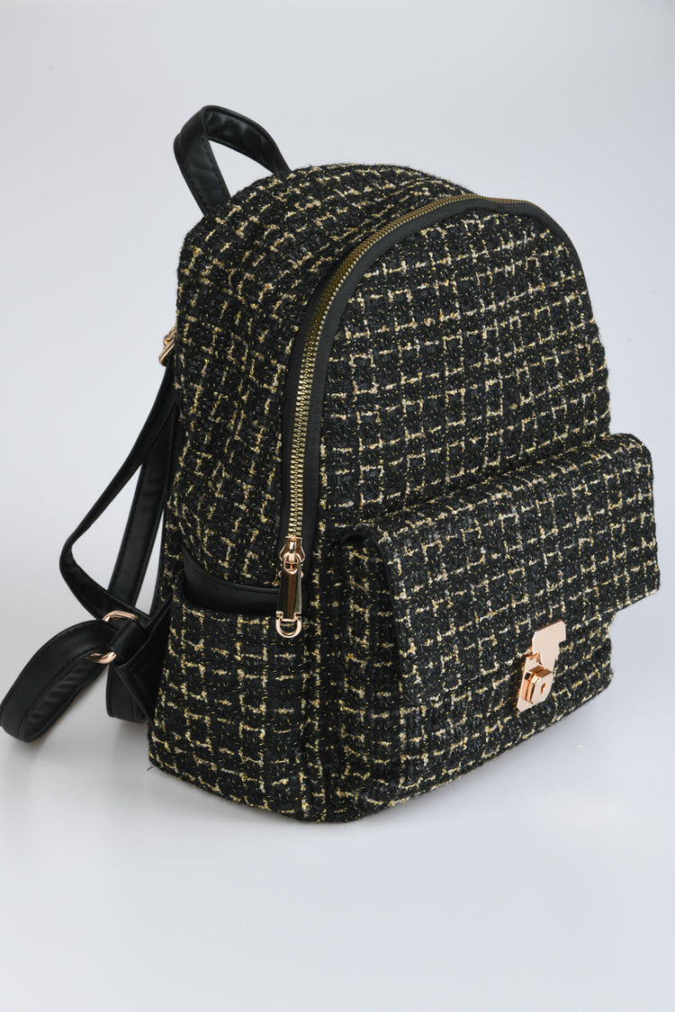 Zaino in tweed