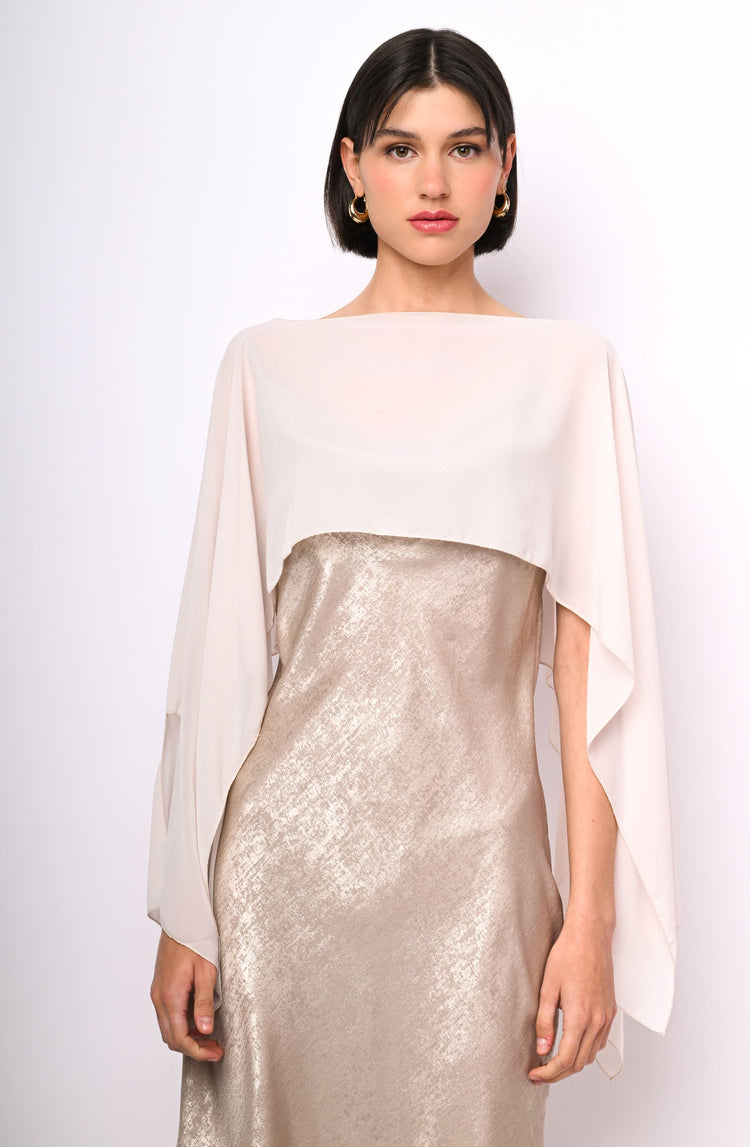 Coprispalle in georgette