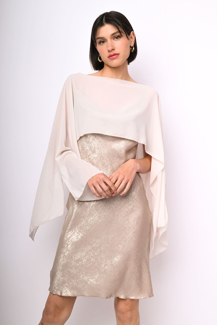 Coprispalle in georgette