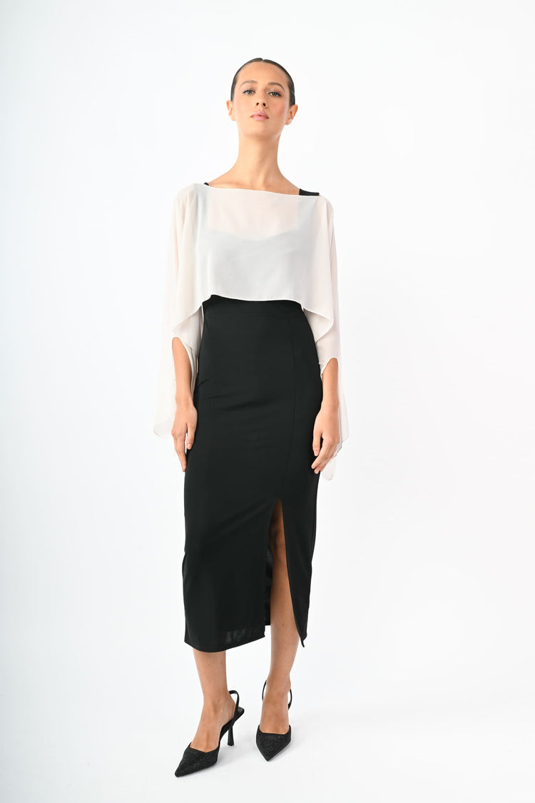 Coprispalle in georgette