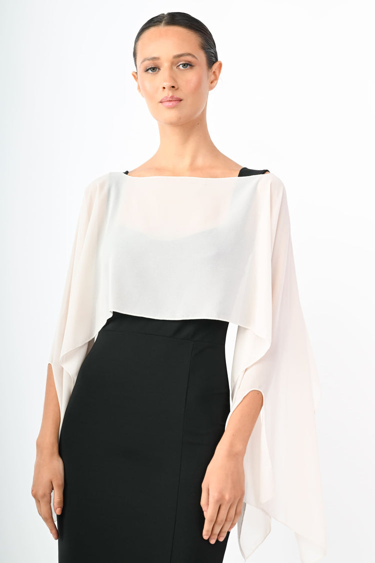 Coprispalle in georgette