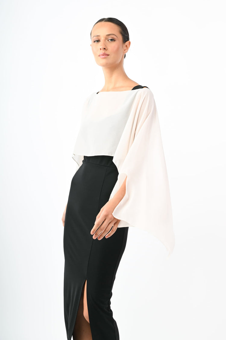 Coprispalle in georgette