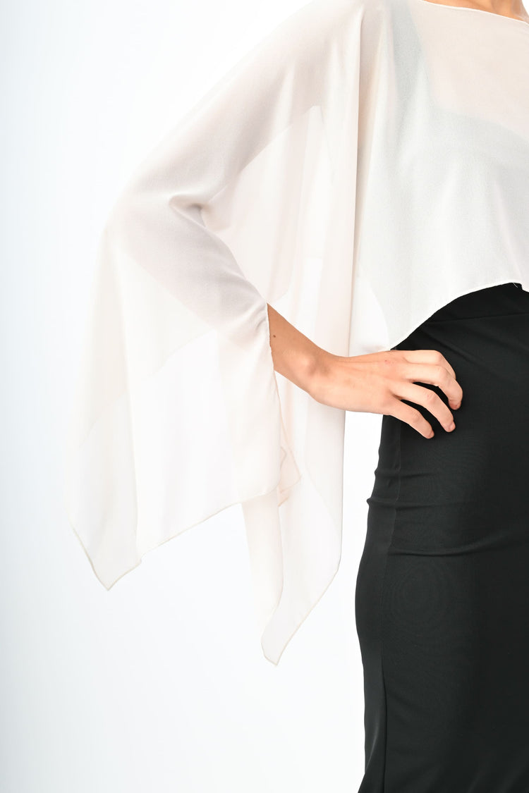 Coprispalle in georgette