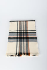 Sciarpa con motivo tartan