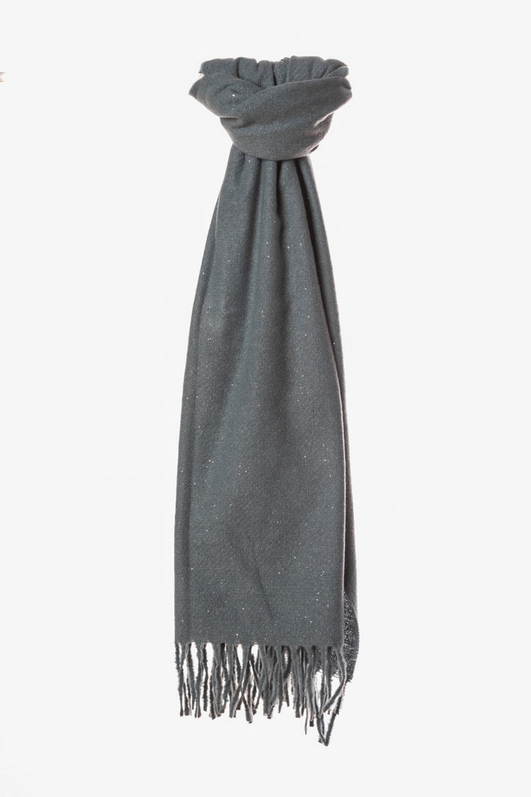 Sciarpa in maglia lurex