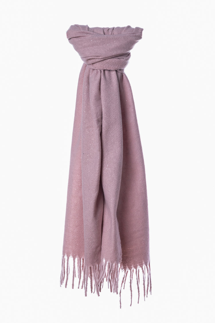 Sciarpa in maglia lurex