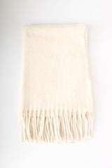 Sciarpa basic con frange