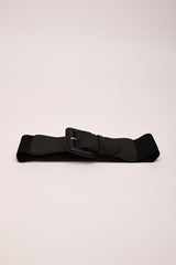 Cintura elastica in similpelle animalier
