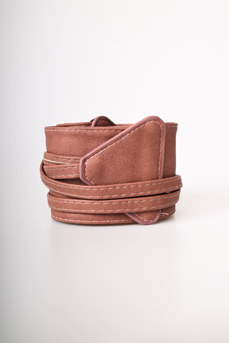 Cintura a fascia in similpelle