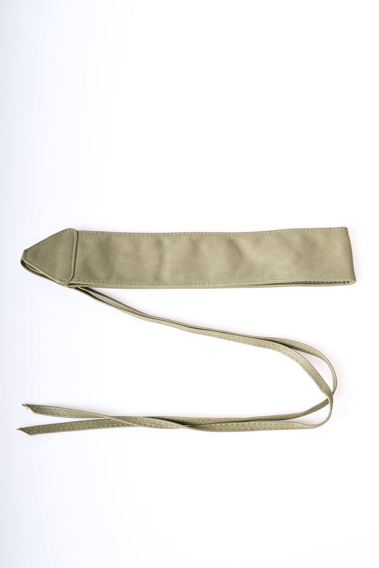 Cintura a fascia in similpelle