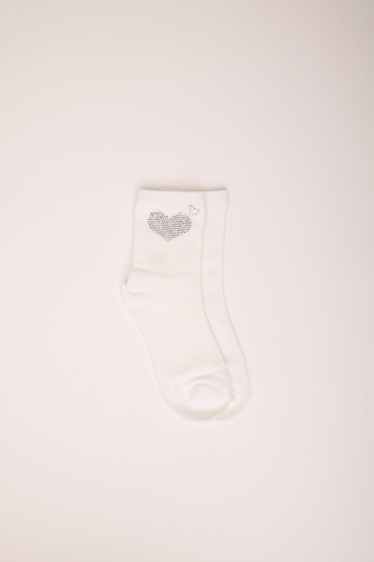 Set di due paia di calzini con strass