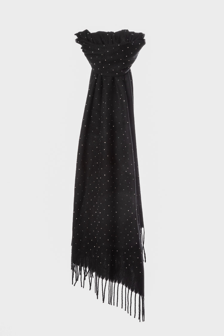 Sciarpa con strass