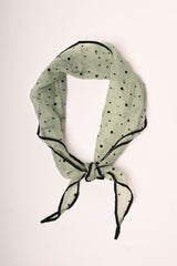 Foulard a pois