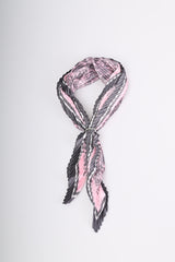 Foulard plissé a stampa paisley