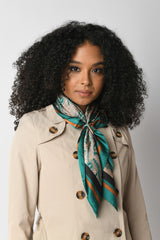 Foulard a stampa paisley