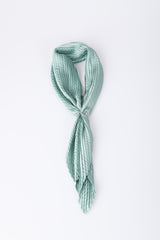 Foulard in raso plissé