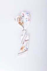 Foulard a stampa floreale