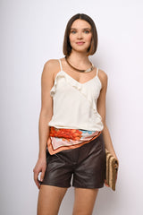 Top con volants