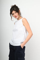 Top con fiocco sul retro