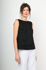 Top con fiocco sul retro