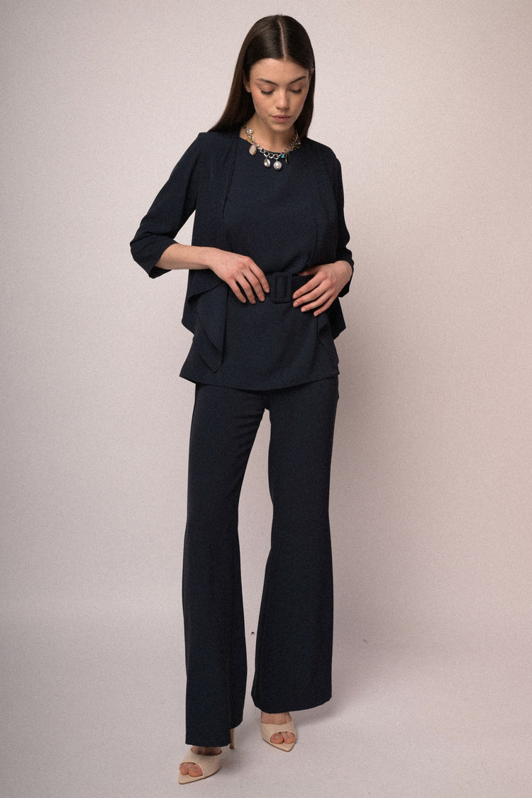 Bolero crop e fluido