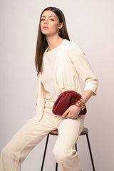 Bolero crop e fluido