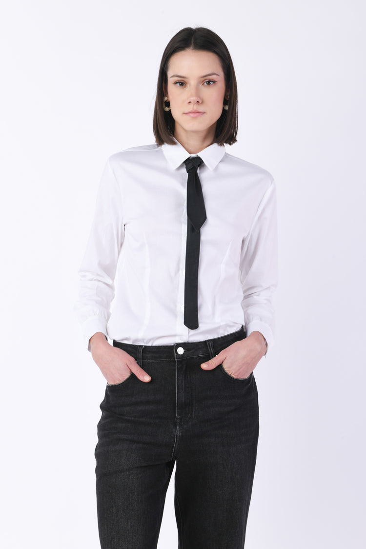 Camicia con cravattino