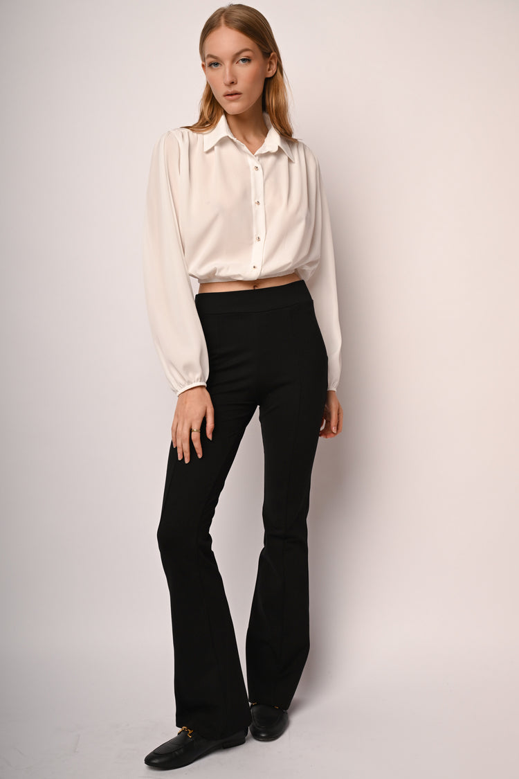 Leggings a gamba svasata