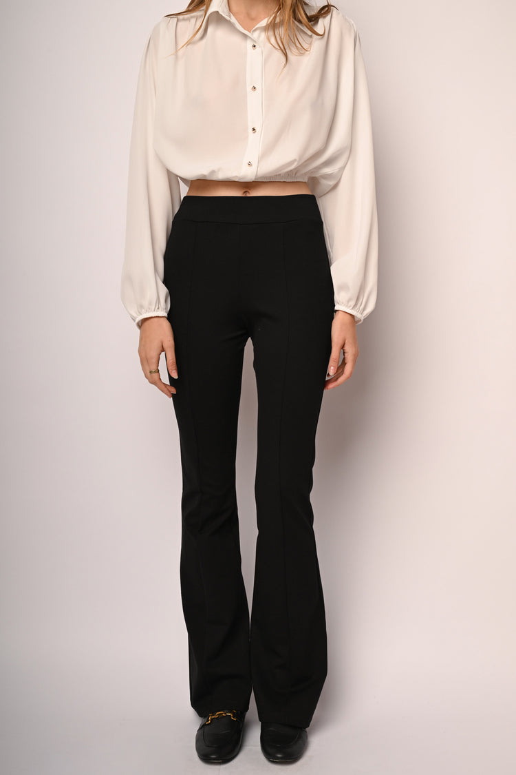 Leggings a gamba svasata